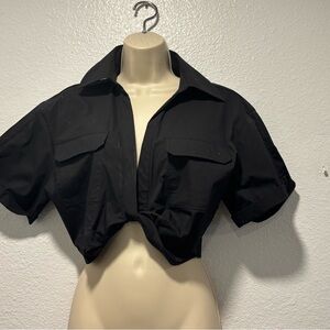 Zara Black Casual Shirt